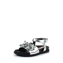 LOST INK  CEYLA FLORAL TRIM VELCRO SANDAL