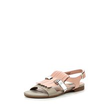LOST INK  NEAT FRINGED FLAT SANDAL