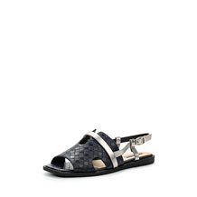 LOST INK  NAMIKA SQUARE TOE FLAT SANDAL