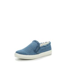 LOST INK  LILLY FRAYED EDGE SLIP ON PLIMSOLL