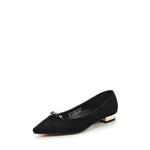 LOST INK  KATE BOW TRIM POINTY BALLERINA