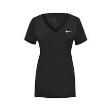 NIKE   W NK DRY TEE VNECK LGD