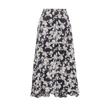 LOST INK  PRINTED MAXI SKIRT