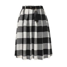 LOST INK  BELTED CHECK MIDI