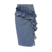 LOST INK  DENIM FRILL PENCIL