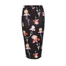 LOST INK  PRINTED PENCIL SKIRT