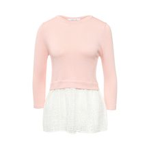 LOST INK  BLAKE LACE HEM JUMPER