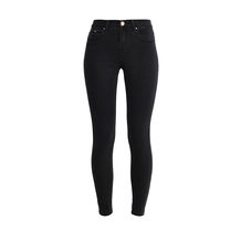 LOST INK  MID RISE SKINNY IN WASHED BLACK