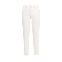 LOST INK  SLIM MOM JEAN IN WHITE ROSE