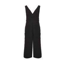 LOST INK  DEEP PLUNGE POPPER SIDE JUMPSUIT