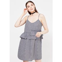 LOST INK  GINGHAM MULTI FRILL