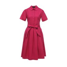 LOST INK  MINA BELTED SHIRT DRESS